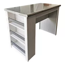 Barra Desayunador Complemento De Cocina Integral 120x90x60cm