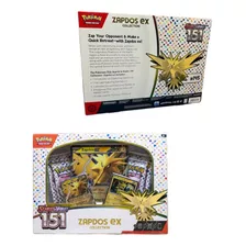 Set Pokémon Zapdos Cartas Originales 