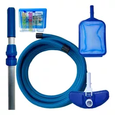 Kit Limpeza Piscina Mangueira 6m Cabo Inflável Intex