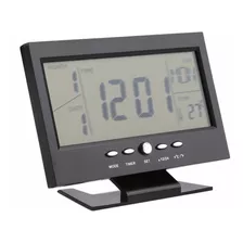 Relógio Digital Lcd Alarme Data Hora Temperatura Led Oferta
