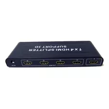 Splitter Hdmi 1x4 Divisor Amplificador Switch Fullhd 3d Hdtv