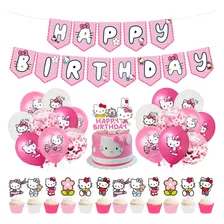 Cumpleaños - Decoracion Hello Kitty (envio Gratis)