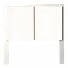 Respaldo De Sommier Ciudad Muebles 172 1 Plaza/1 1/2 Plaza 110cm X 115cm Blanco