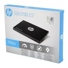 Unidad De Estado Solido Ssd Hp S700 250gb Sata 6.0 Gb/s, 2.5 Color Negro