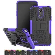 LG Funda Para 3 Stylo, A Prueba De Golpes Viodolge Híbrido R