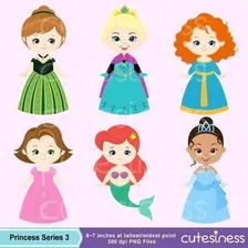 Kit Imprimible Clipart Princesas Png 