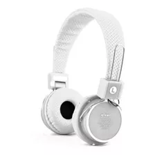 Headfone Bluetooth Sem Fio Micro Sd Fm P2 Kp-367 Branco Nf