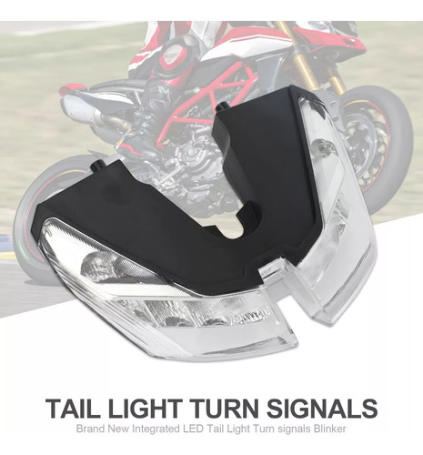 Luces Traseras Intermitentes Para Ducati Hypermotard 950 Sp Foto 6