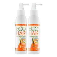 Eco Hair Loción Crecimiento Anticaída X125 Ml. Combo X 2