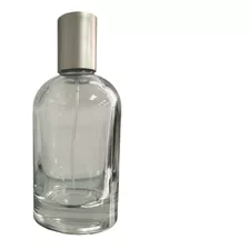 Frasco Vidrio Perfume Cilíndrico Tapa A Presión 100ml (x10)