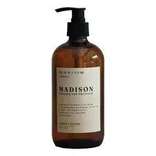 Jabón Líquido 500 Ml Black Cedar Ámbar Madison