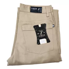 Pantalon Dril Rigido Hombre Clasico 