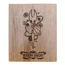 Quadro Decorativo Em Madeira - Hollow Knight