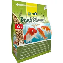 Alimento En Palos Tetra Pond Sticks Para Peces De Lagos Estanques Y Fuentes Tales Como Carpas, Koi Y Goldfish En Bolsa De 450gr