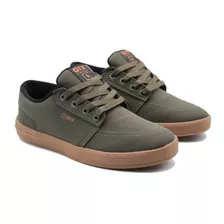 Tênis Qix Skate Next Verde Musgo Feminino E Masculino Original Envio Imediato Promoção Frete Grátis