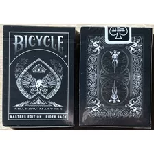 Baralho Bicycle Black Shadow Masters