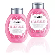 Shampoo E Condicionador Divine Hidratação 300ml Fattore