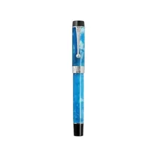 Lapicera Pluma Fuente Jinhao Centennial Lightblue Marble Ct