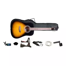 Pack De Guitarra Acustica Gwl George Washburn Limited/urdile