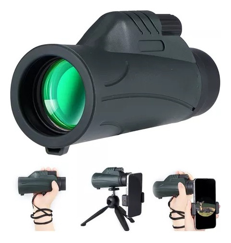 Monocular Telescopio Para Celular 40x60 Hd Con Clip Trípoide