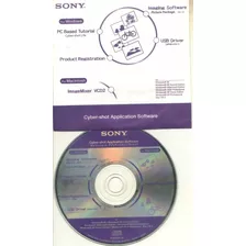 Cd Original Sony Cyber-shot Application Software