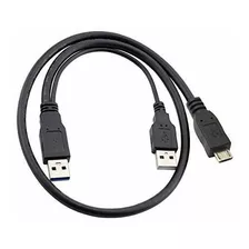 Hdmihome Usb 2.0 Two Male To Micro 5p Y Cable