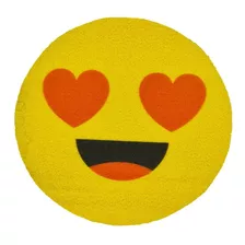 Felpudo Entrada Alfombra Emoji Smile Enamorado 60 Cm Pvc