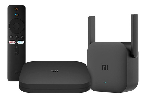Xiaomi Mi Box S 4k 8gb Negro 2gb + Router Xiaomi Pro Wifi