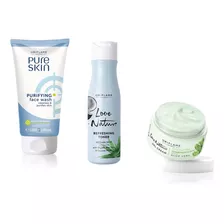 Crema Antiacne Tratamiento + Limpiadora + Locion Facial Cara