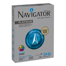 Papel Bond Carta 90g Navigator Extra Blanco Platinum 500 Hjs