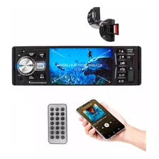 Estereo Con Pantalla Bluetooth Control Fm Usb Aux Suono