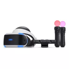 Sony Ps4 Vr Headset + Controles