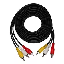 Cables 3 Rca A Rca - 3 Metros - Sertel