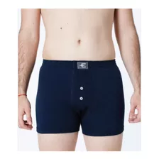 Boxer Calzoncillo Hombre Eyelit Algodón Con Botones