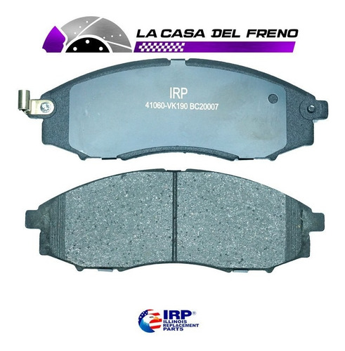 Pastilla Freno Del Nissan Pickup 3.0 2004 (zd30ddt-d22) Foto 2