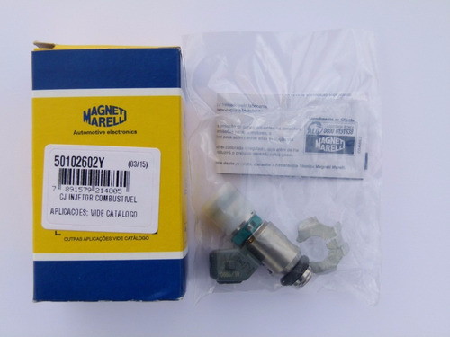 Inyector Renault Clio-platina Magneti Marelli 50102602 Foto 3