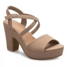 Sandalias De Tacón De Bloques De Mujer Cor B07btty9cz_200324