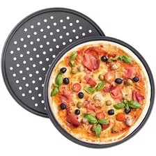 Molde Base Para Pizza Profesional Acero Antiadherente