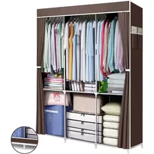 Closet Organizador Armable Cubierta De Ropero Rack Portatil