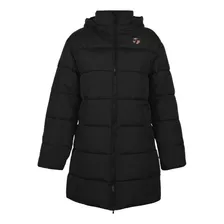 Camperon Topper Puffer Long 2 C/capucha Mujer Invierno Dep