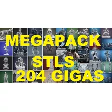 Colección Stl 204 Gigas Pack Archivo Stl Impresion 3d