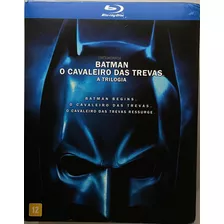 Blu-ray Box Batman O Cavaleiro Das Trevas Trilogia Original