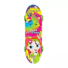 Patineta, Skatebboards Es Skate Completo Titan Flower Power 