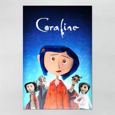 Poster 60x90cm Coraline - Filmes - Infantis 87