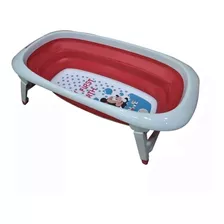 Bañera Para Bebe Plegable Con Soporte, Posiciones Reclinado