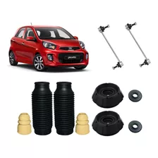 Coxim Batente Dianteiro + Bieleta Kia Picanto 2015 2016 2017