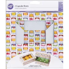 Caja Para Cupcakes Wilton Con 6 Cavidades, Paquete De 2 Unid