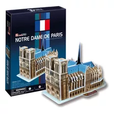 Quebra Cabeça Puzzle - Catedral De Notre Dame Paris Cubic 