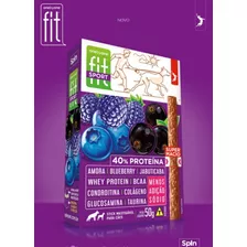 Petisco Cão Spin Fit Sport Amora/blueberry/jabut. 50g Full