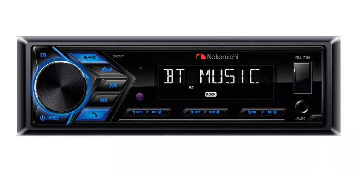 Estéreo Para Auto Nakamichi Nq711b Con Usb Y Bluetooth